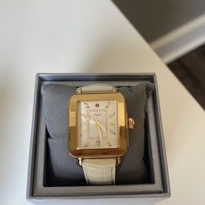 Michele Deco Sport Watch Two Tone